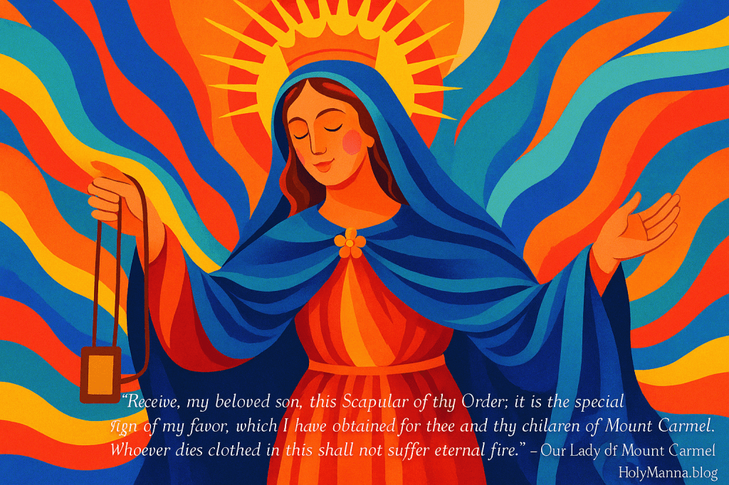 July 16th – Feast of Our Lady of Mount Carmel