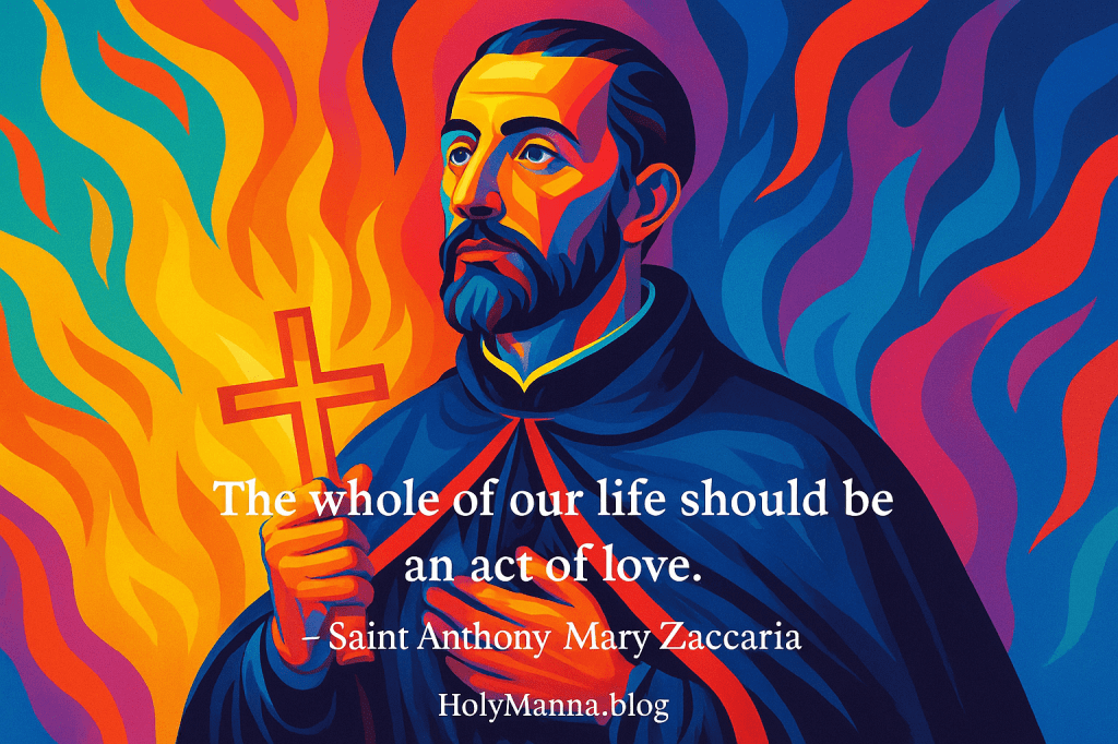 July 5th – Saint of the Day: Saint Anthony Mary Zaccaria