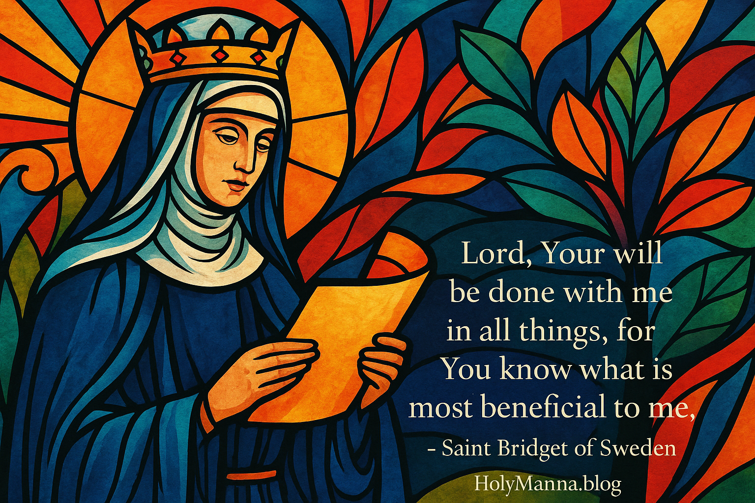 July 23rd – Saint of the Day: Saint Bridget of&nbsp;Sweden