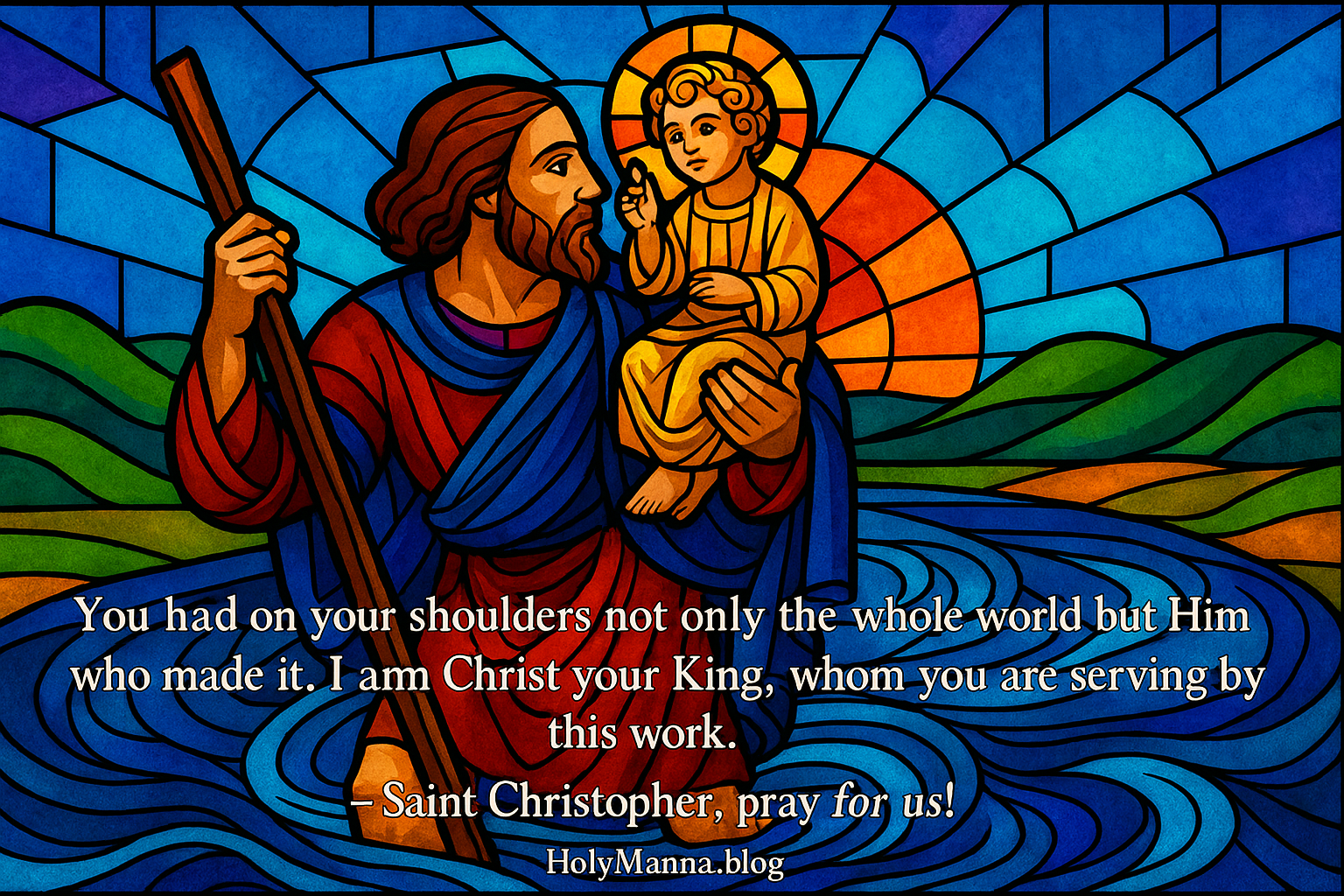 July 25th – Saint of the Day: Saint Christopher,&nbsp;Martyr