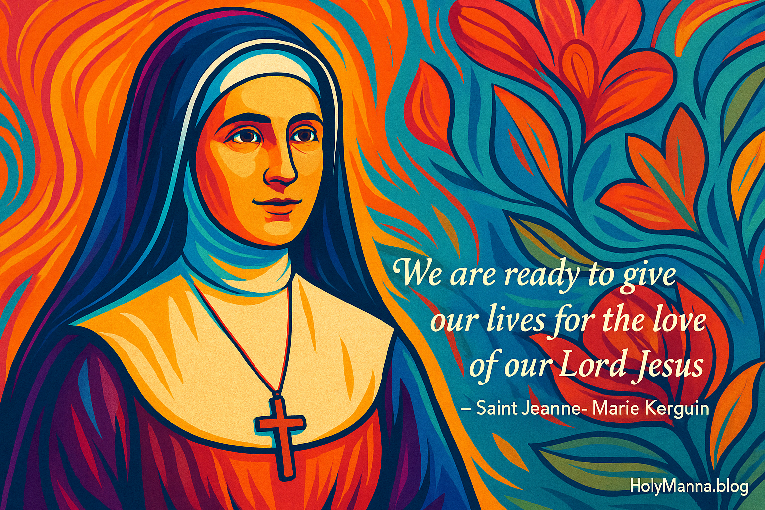 July 8th – Saint of the Day: Saint Jeanne-Marie Kerguin,&nbsp;Martyr