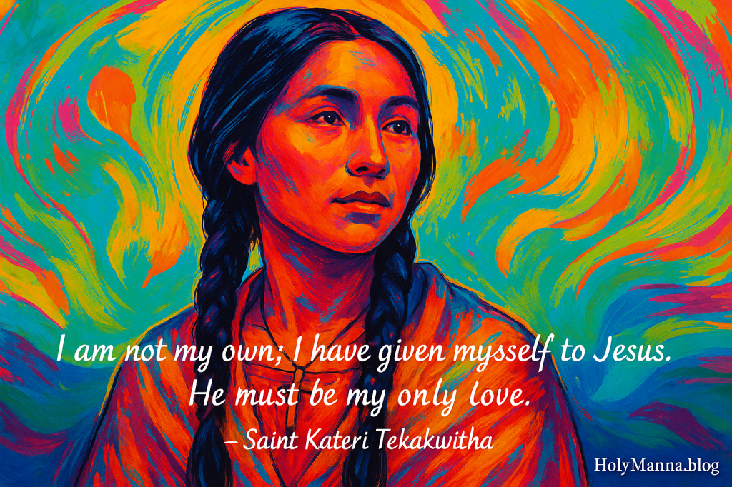 July 14th – Saint of the Day: Saint Kateri&nbsp;Tekakwitha