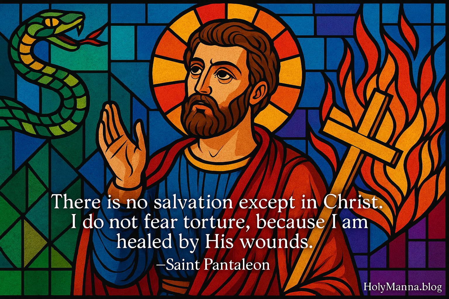 July 27th – Saint of the Day: Saint Pantaleon,&nbsp;Martyr