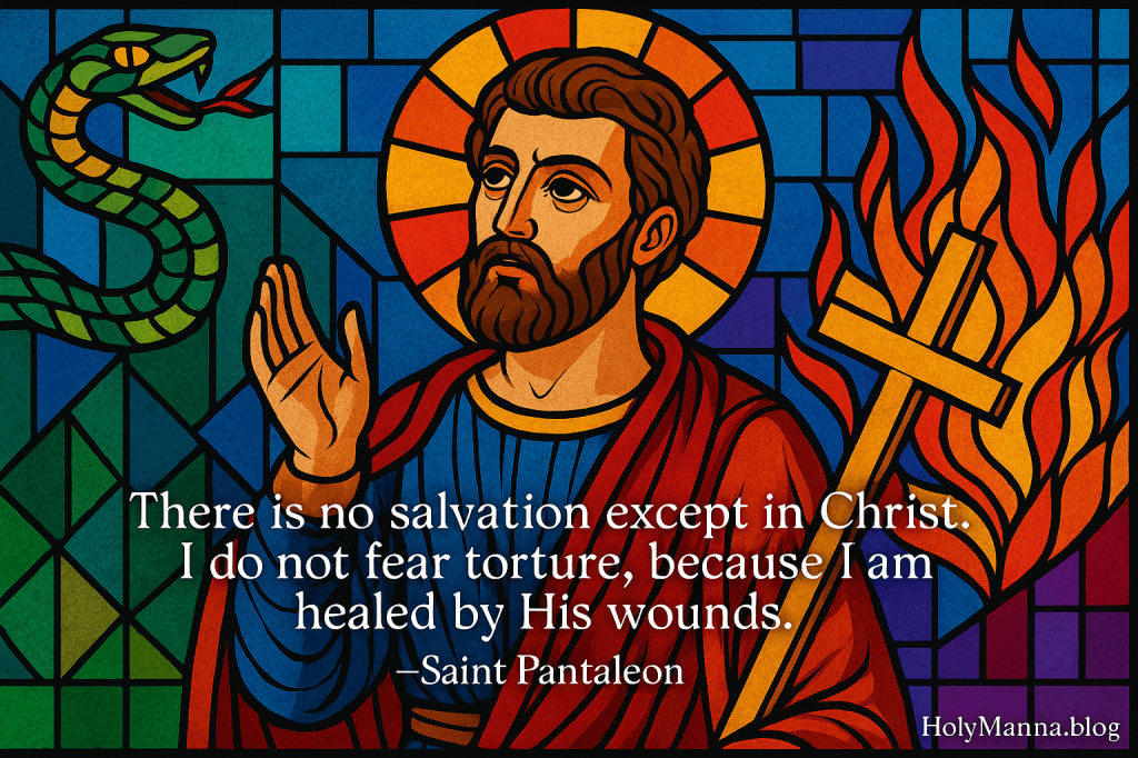 July 27th – Saint of the Day: Saint Pantaleon,&nbsp;Martyr