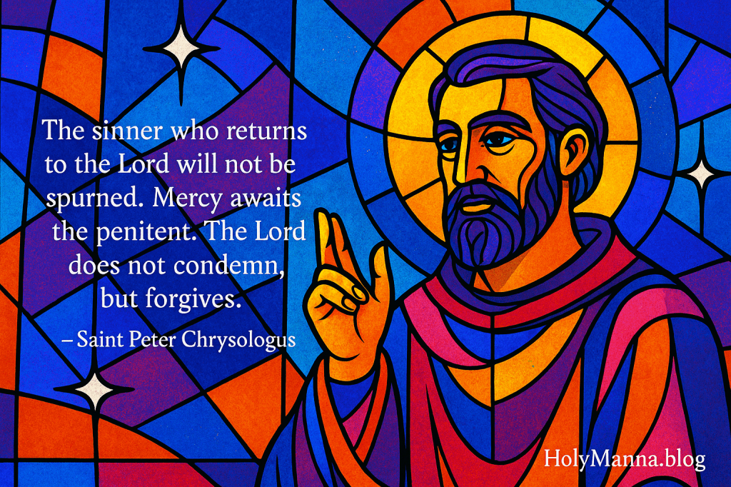 July 30th – Saint of the Day: Saint Peter Chrysologus, Bishop & Doctor of the&nbsp;Church