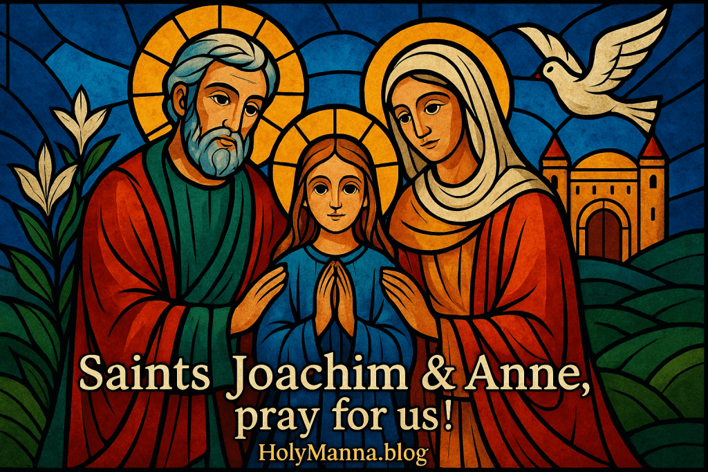 July 26th – Saint of the Day: Saints Joachim & Anne