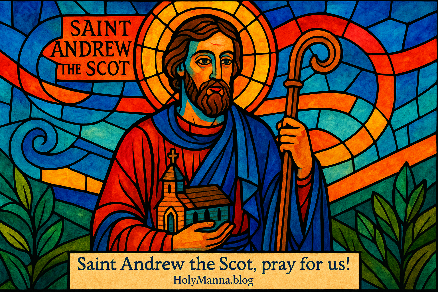 August 22nd – Saint of the Day: Saint Andrew the&nbsp;Scot