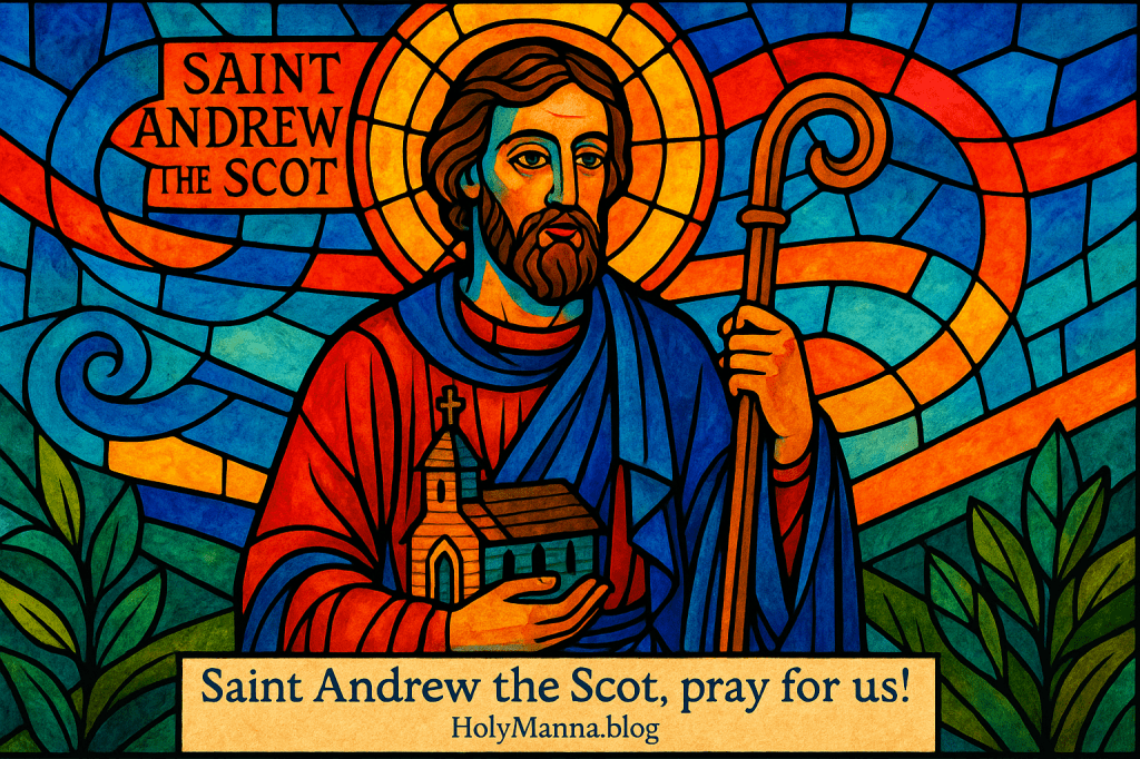 August 22nd – Saint of the Day: Saint Andrew the Scot