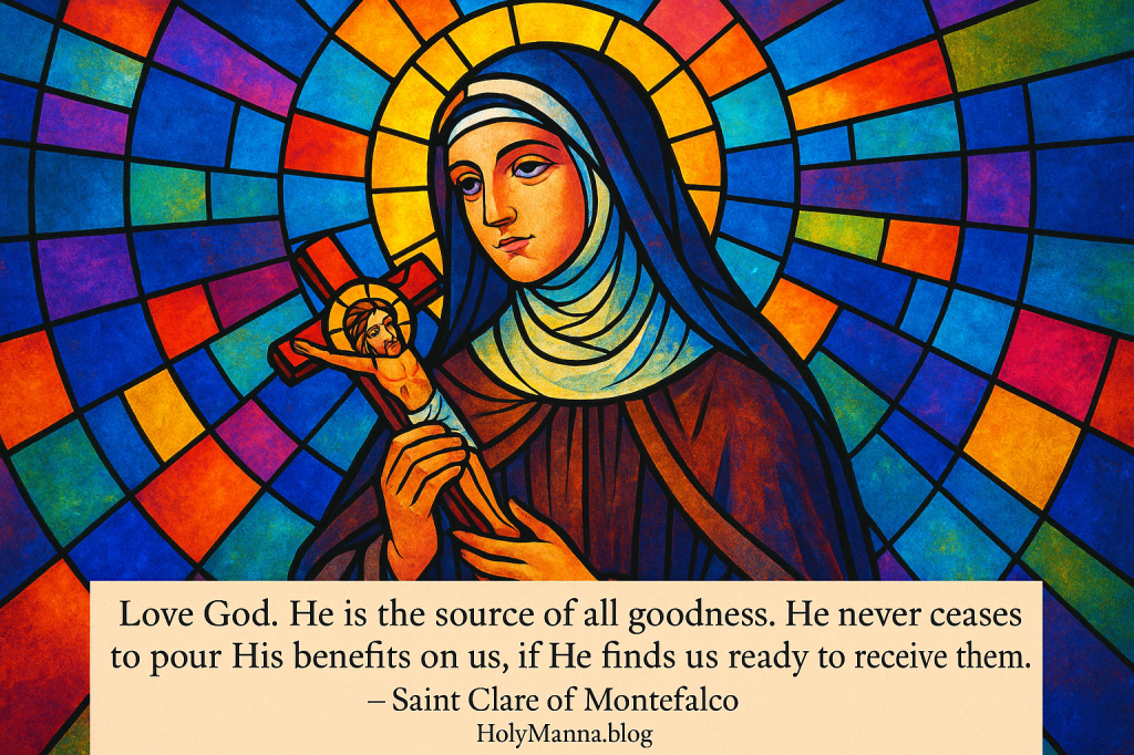 August 17th – Saint of the Day: Saint Clare of&nbsp;Montefalco