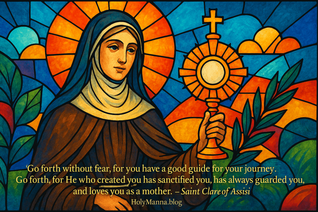 August 11th – Saint of the Day: Saint Clare of Assisi, Virgin