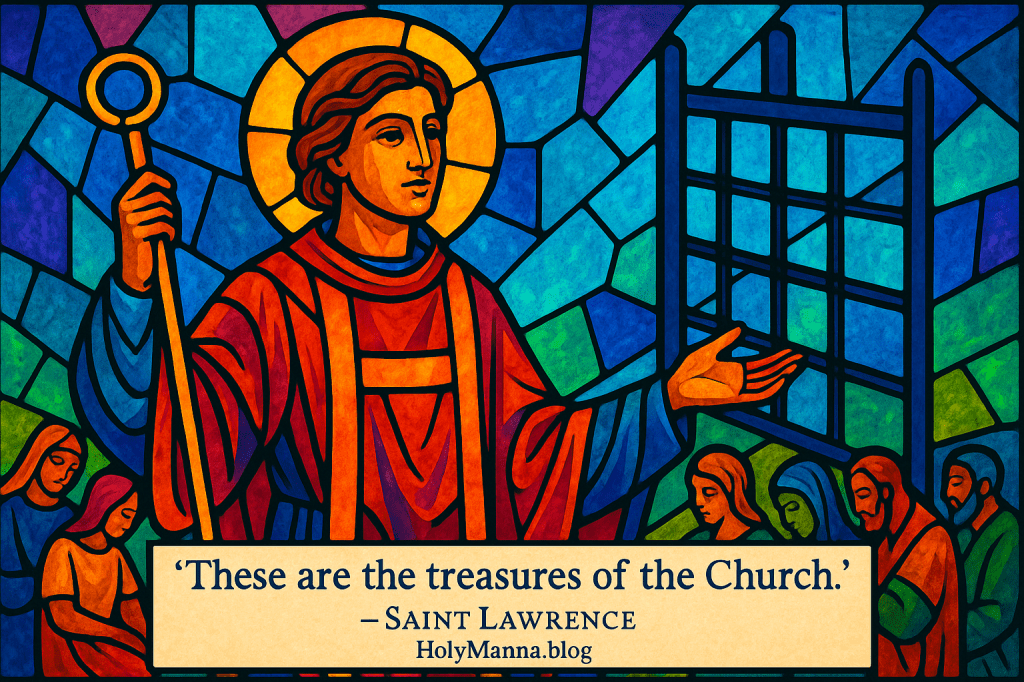 August 10th – Saint of the Day: Saint Lawrence, Deacon & Martyr