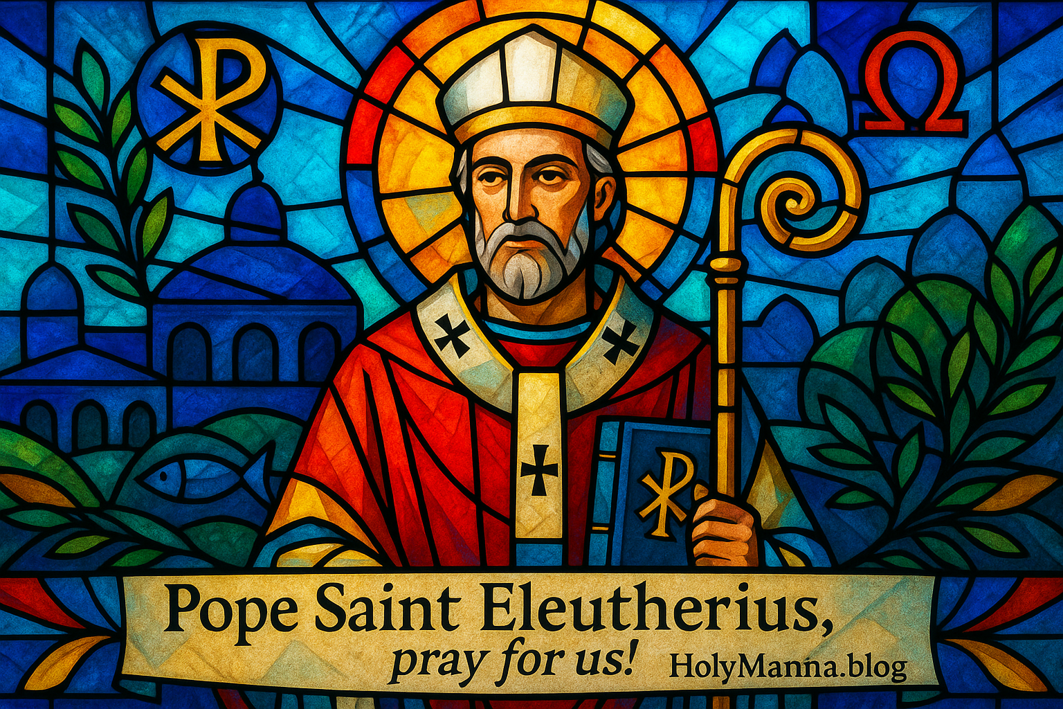 September 6th – Saint of the Day: Pope Saint Eleutherius