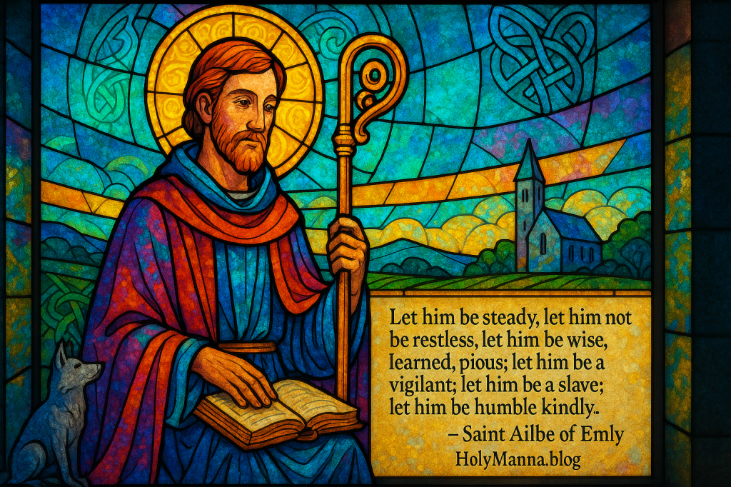 September 12th – Saint of the Day: Saint Ailbe (Ailbhe) of&nbsp;Emly