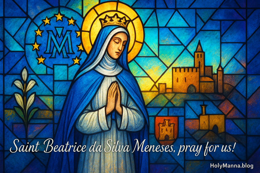 September 1st – Saint of the Day: Saint Beatrice da Silva&nbsp;Meneses