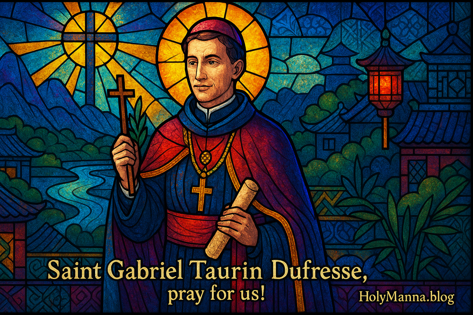 September 14th – Saint of the Day: Saint Gabriel Taurin Dufresse, Martyr