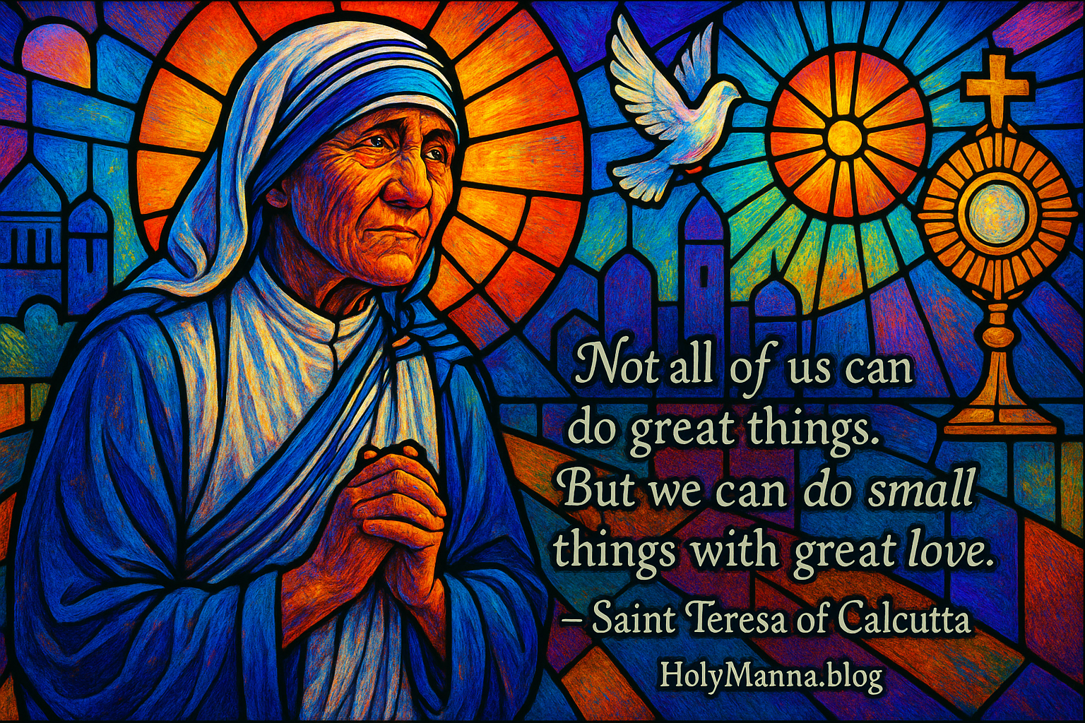 September 5th – Saint of the Day: Saint Teresa of Calcutta, Virgin