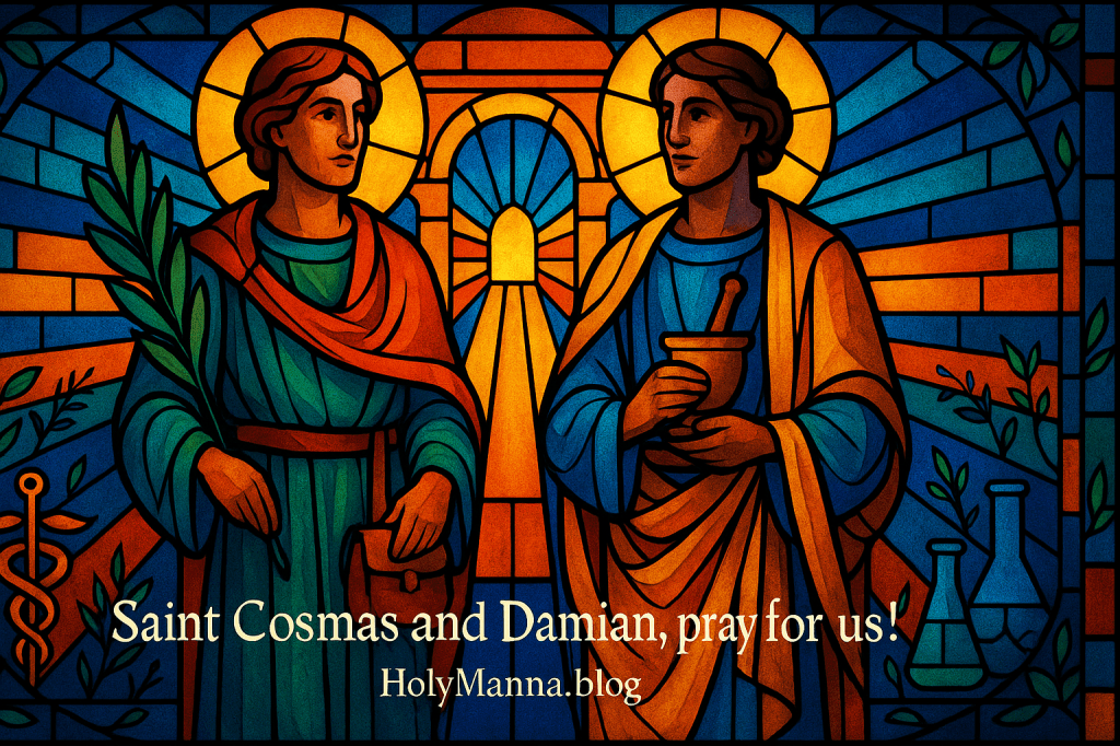 September 26th – Saint of the Day: Saints Cosmas and Damian,&nbsp;Martyrs