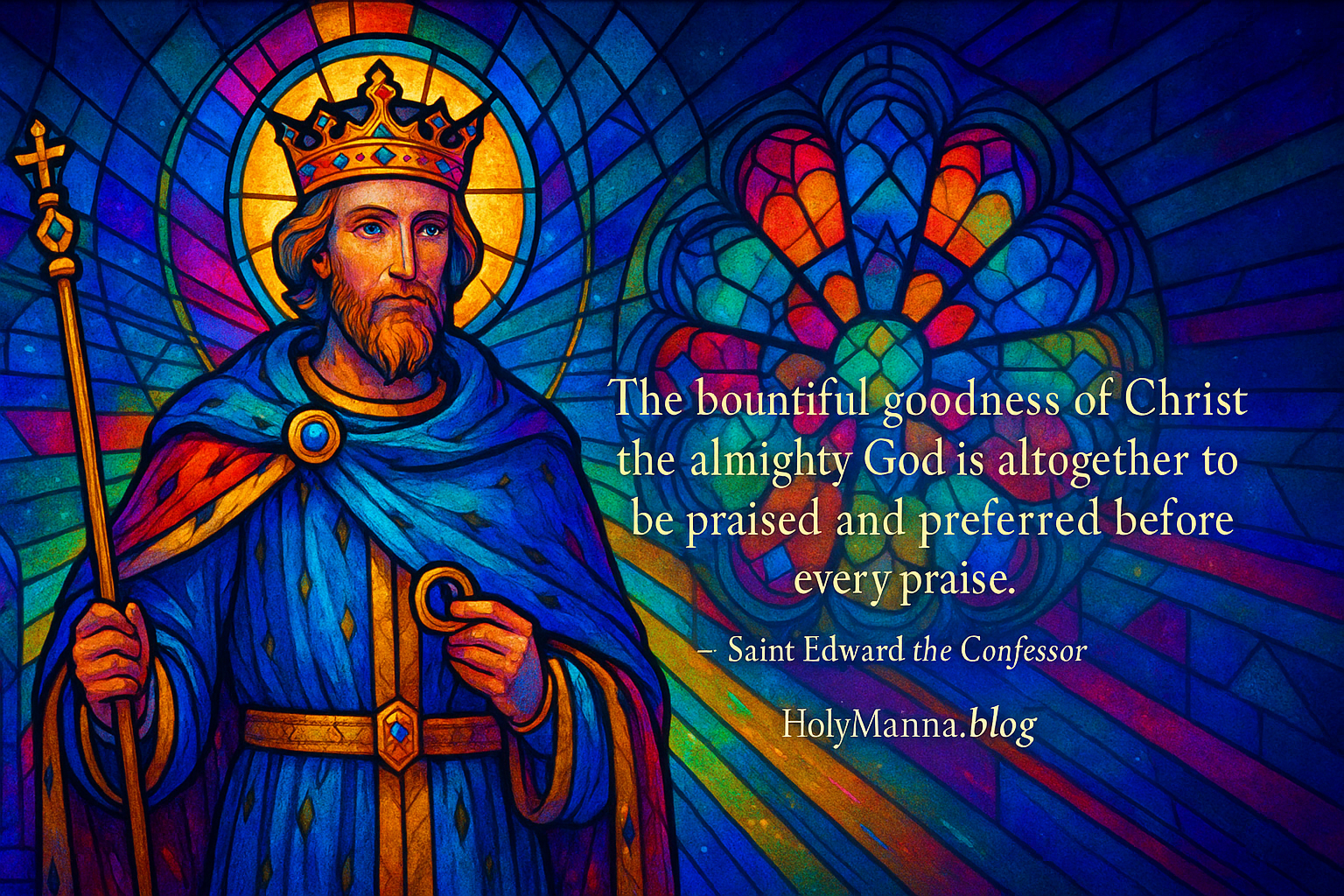 October 13th – Saint of the Day: Saint Edward the&nbsp;Confessor