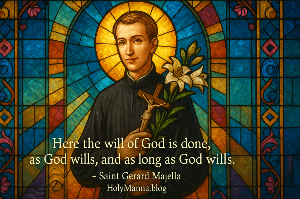 October 16th – Saint of the Day: Saint Gerard&nbsp;Majella