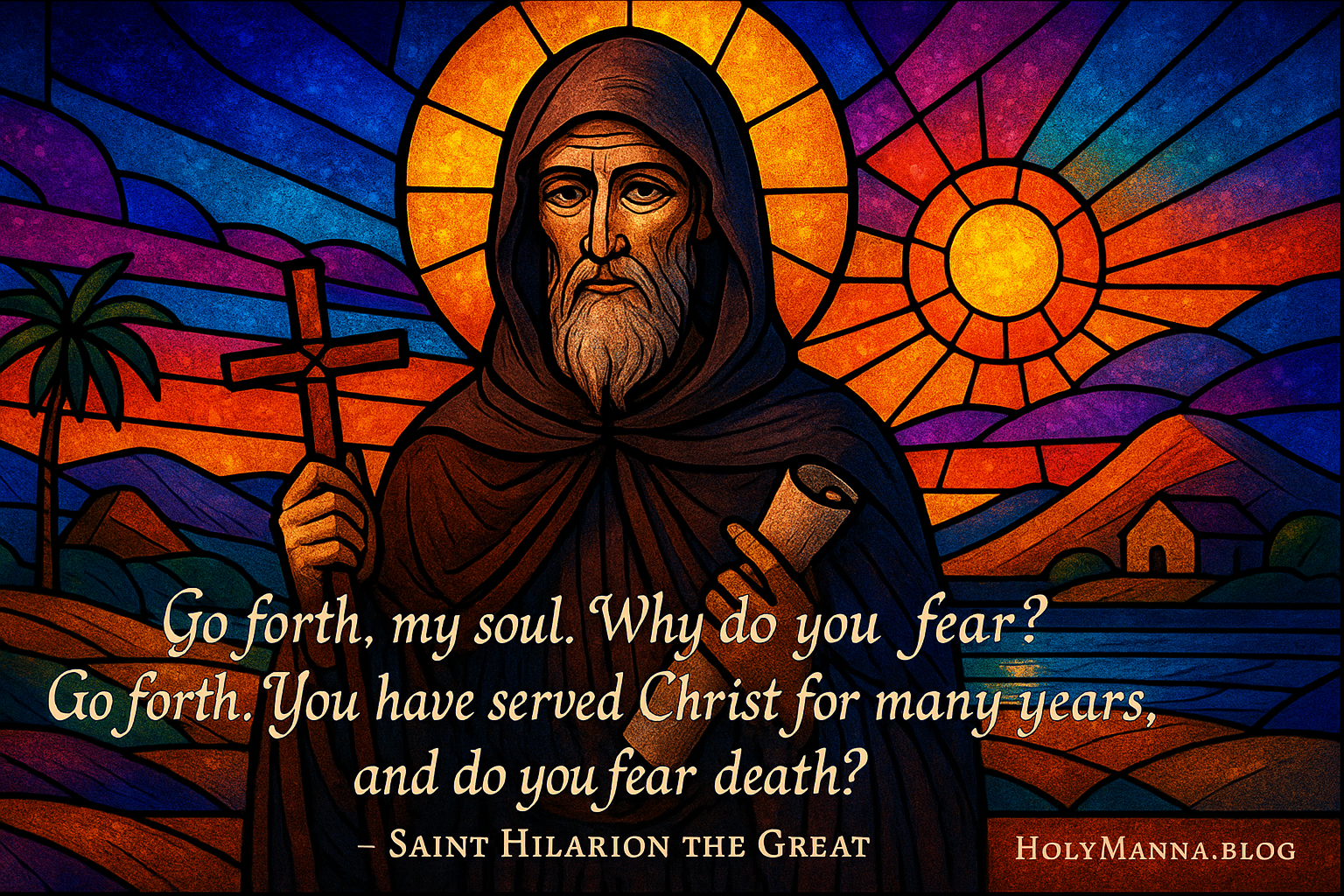 October 21st – Saint of the Day: Saint Hilarion the&nbsp;Great
