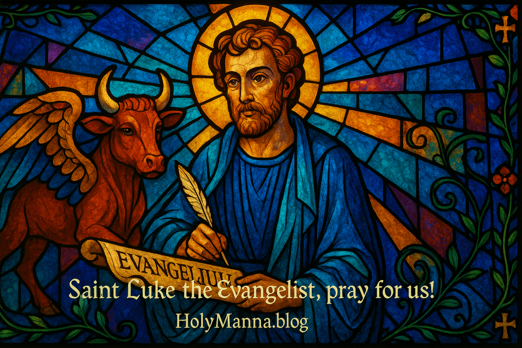 October 18th – Saint of the Day: Saint Luke the Evangelist,&nbsp;Martyr