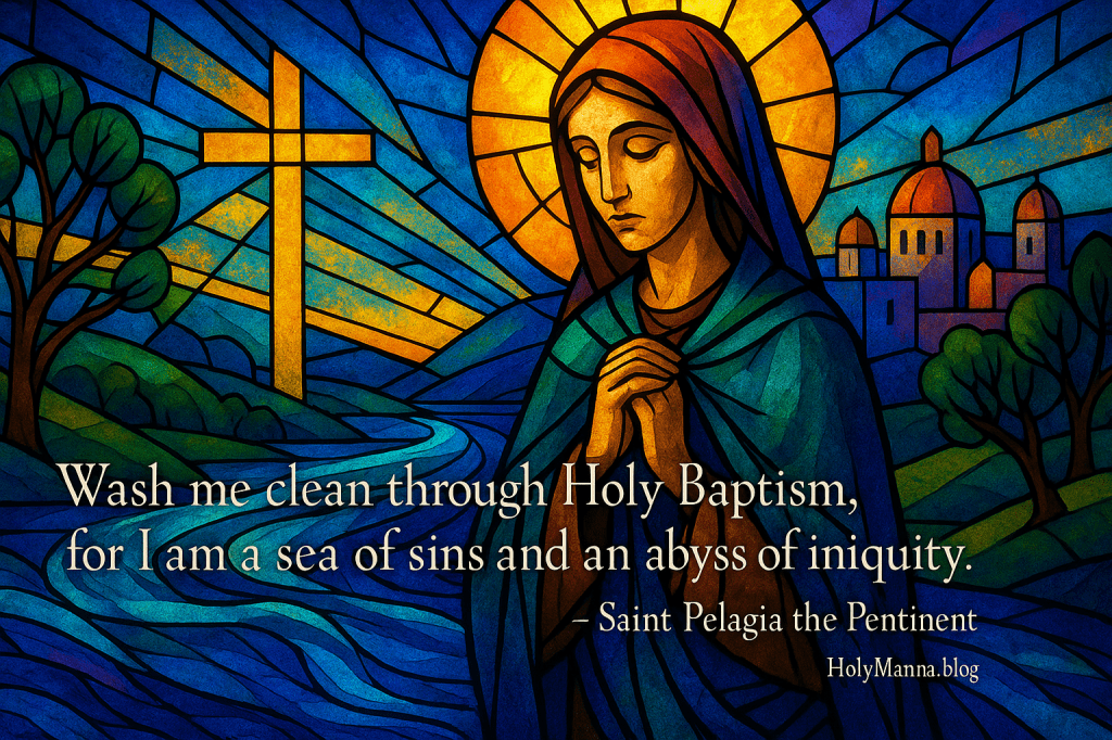 October 8th – Saint of the Day: Saint Pelagia the&nbsp;Penitent