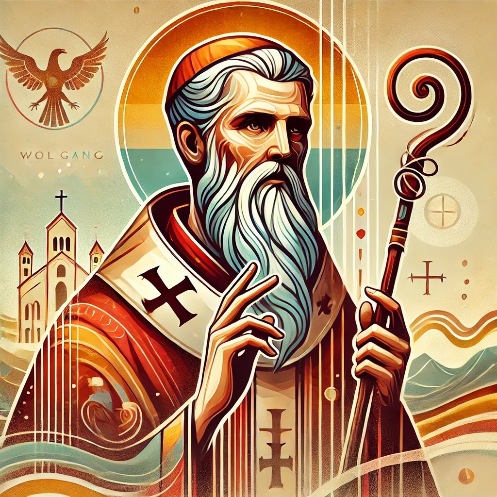 October 31st – Saint of the Day: Saint Wolfgang