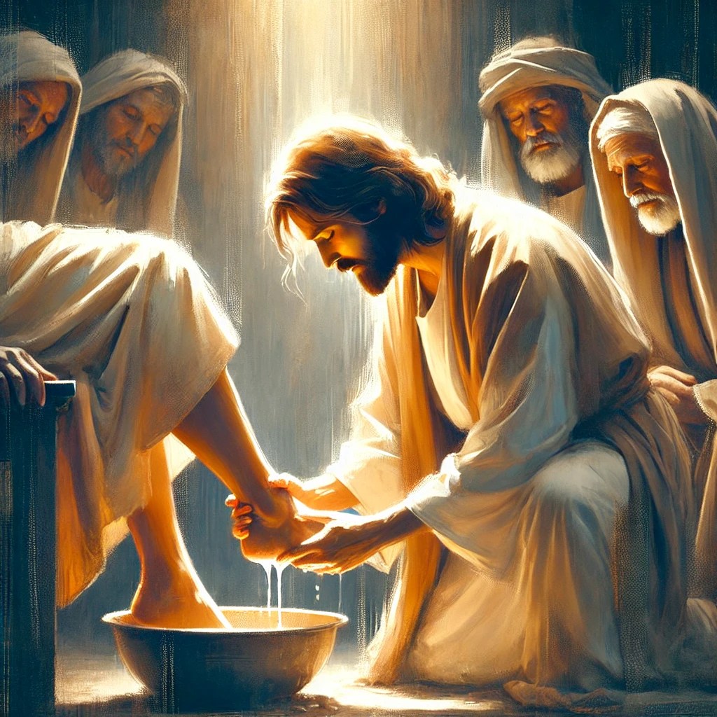 April 17, 2025 – A Love That Stoops Low in Today’s Mass&nbsp;Readings