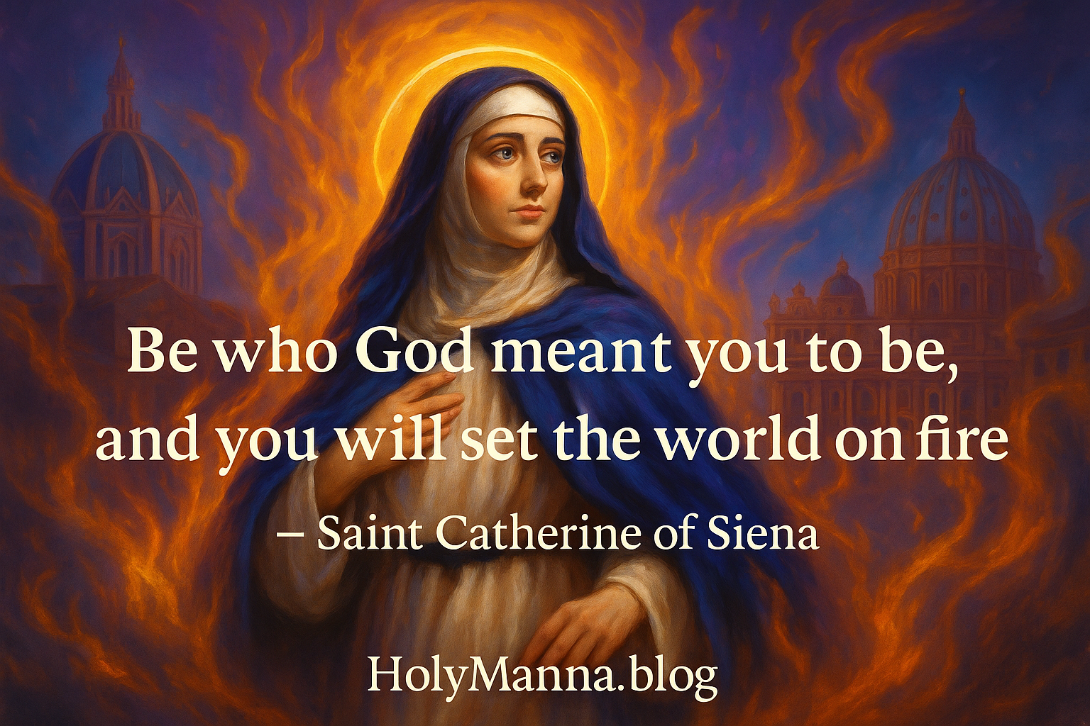 April 29th – Saint of the Day: Saint Catherine of Siena