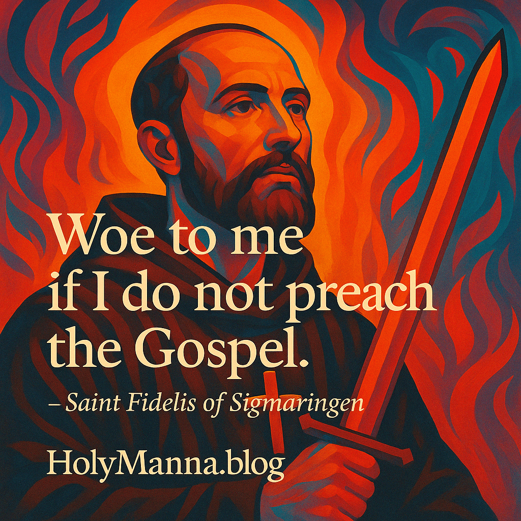 April 24th – Saint of the Day: Saint Fidelis of Sigmaringen