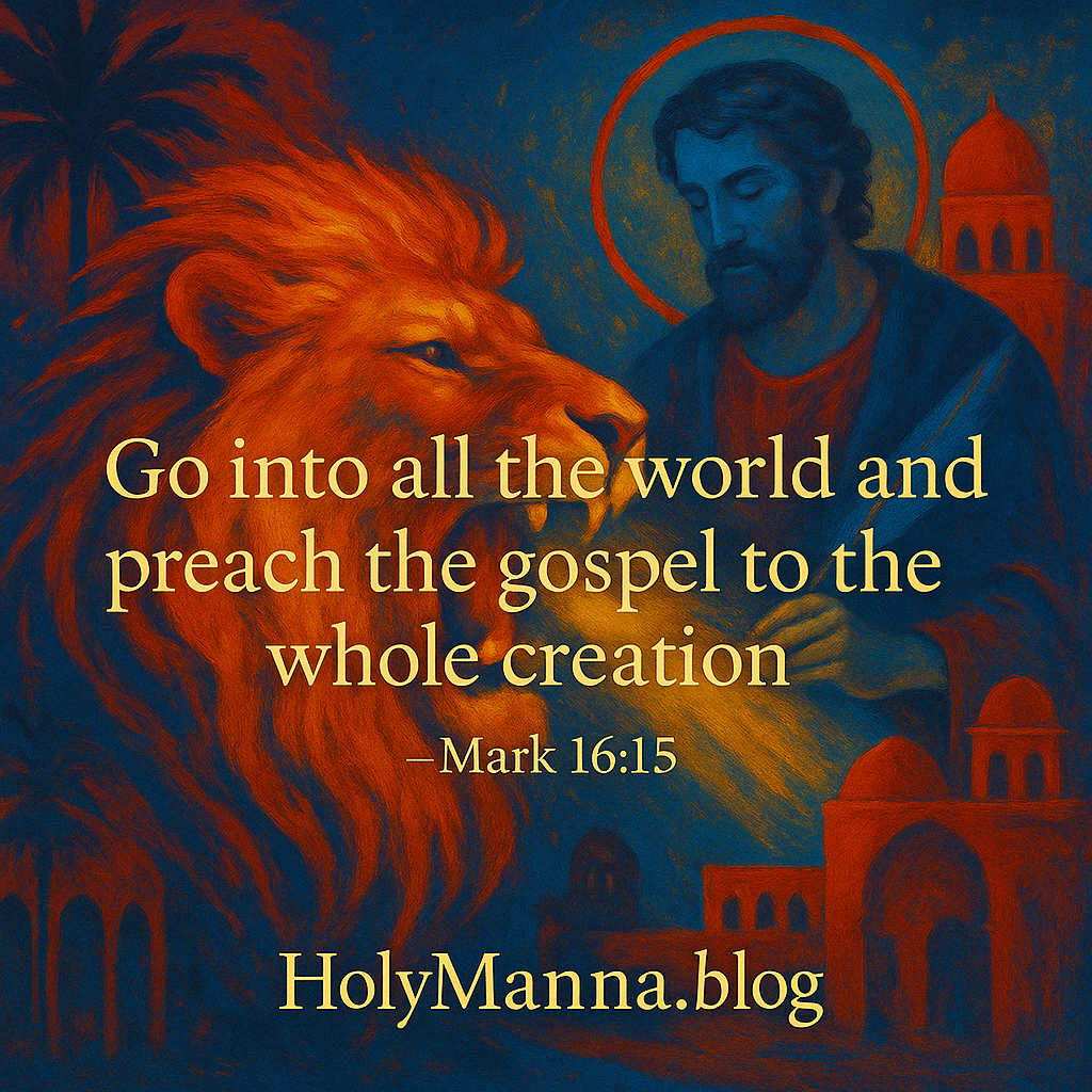 April 25th – Saint of the Day: Saint Mark the Evangelist