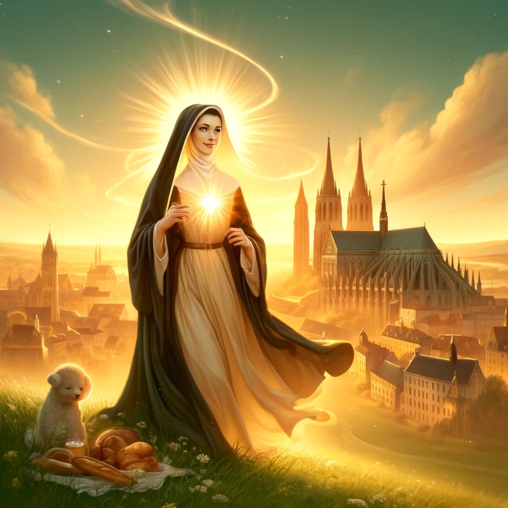 April 9th – Saint of the Day: Saint Waldetrudis