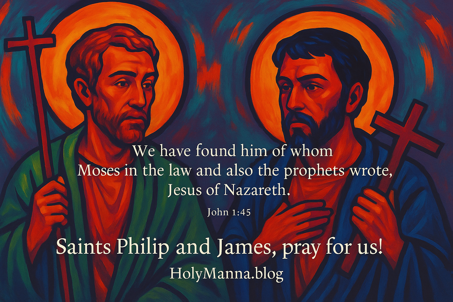 May 3rd – Saint of the Day: Saints Philip and James the Less