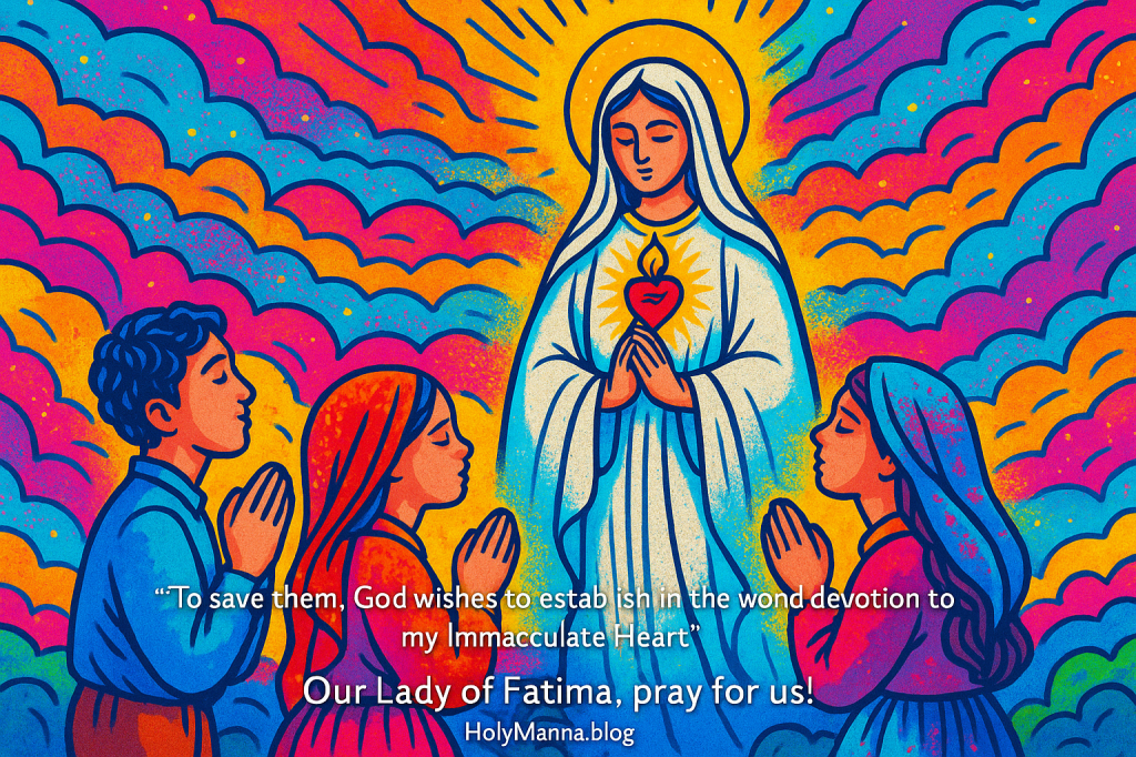 May 13th – Clothed in Light: The Feast of Our Lady of Fatima