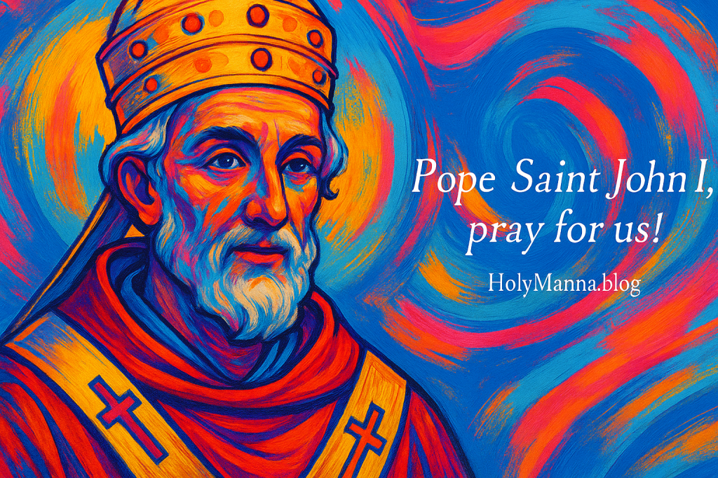 May 18th – Saint of the Day: Pope Saint John&nbsp;I