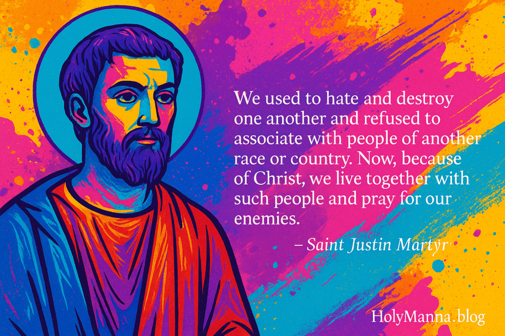 June 1st – Saint of the Day: Saint Justin&nbsp;Martyr