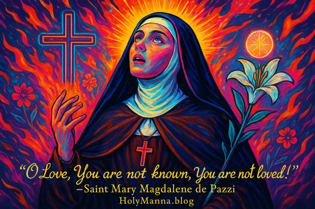 May 25th – Saint of the Day: Saint Mary Magdalene de&nbsp;Pazzi