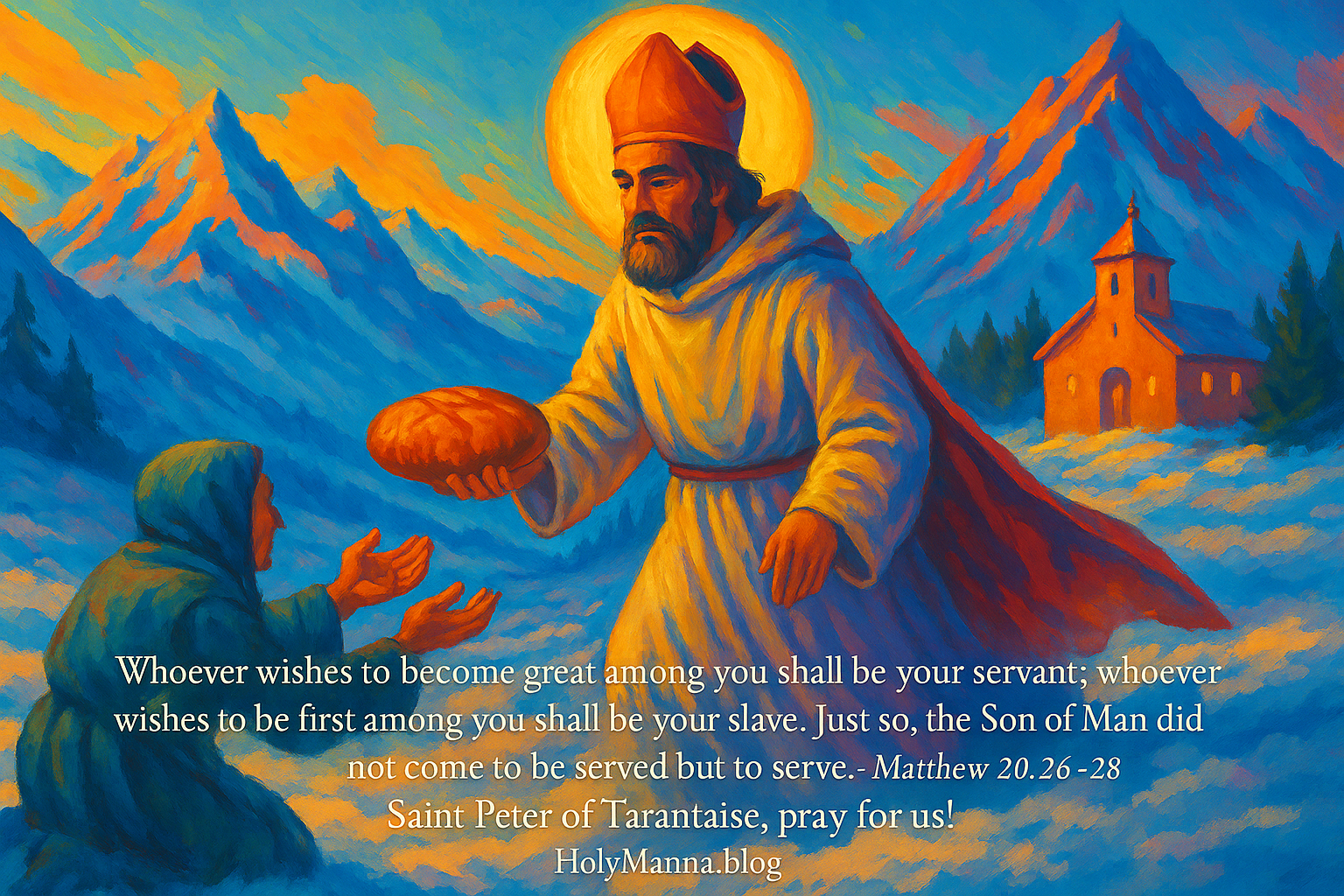 May 8th – Saint of the Day: Saint Peter of Tarantaise