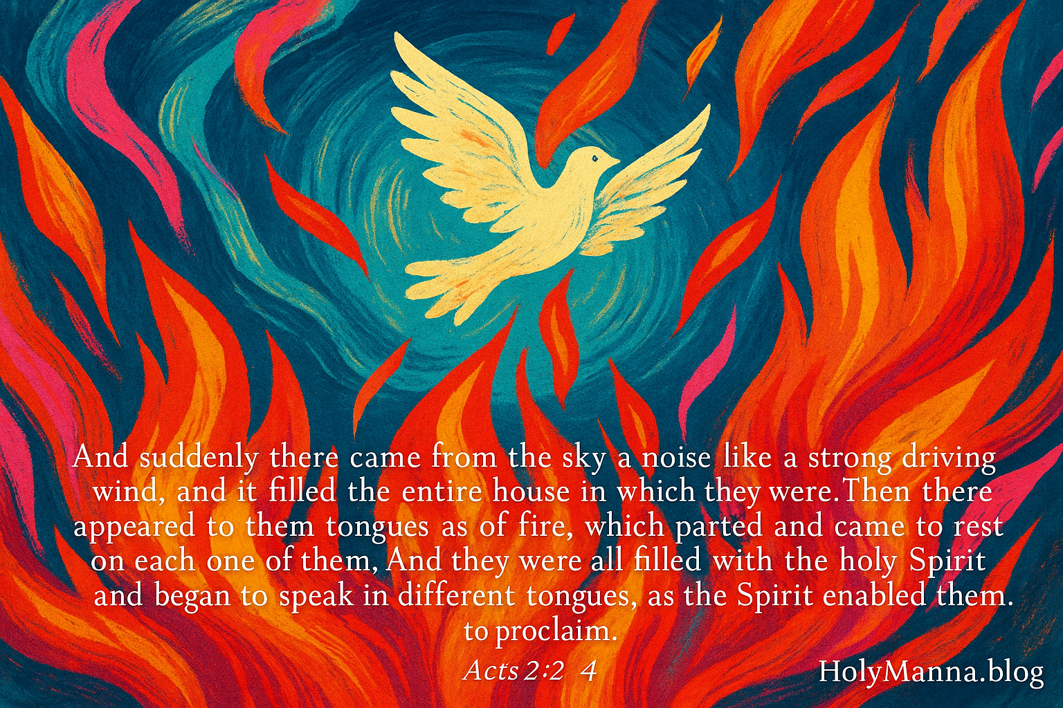 June 8, 2025 – Heaven’s Fire in Today’s Mass Readings: Pentecost Sunday