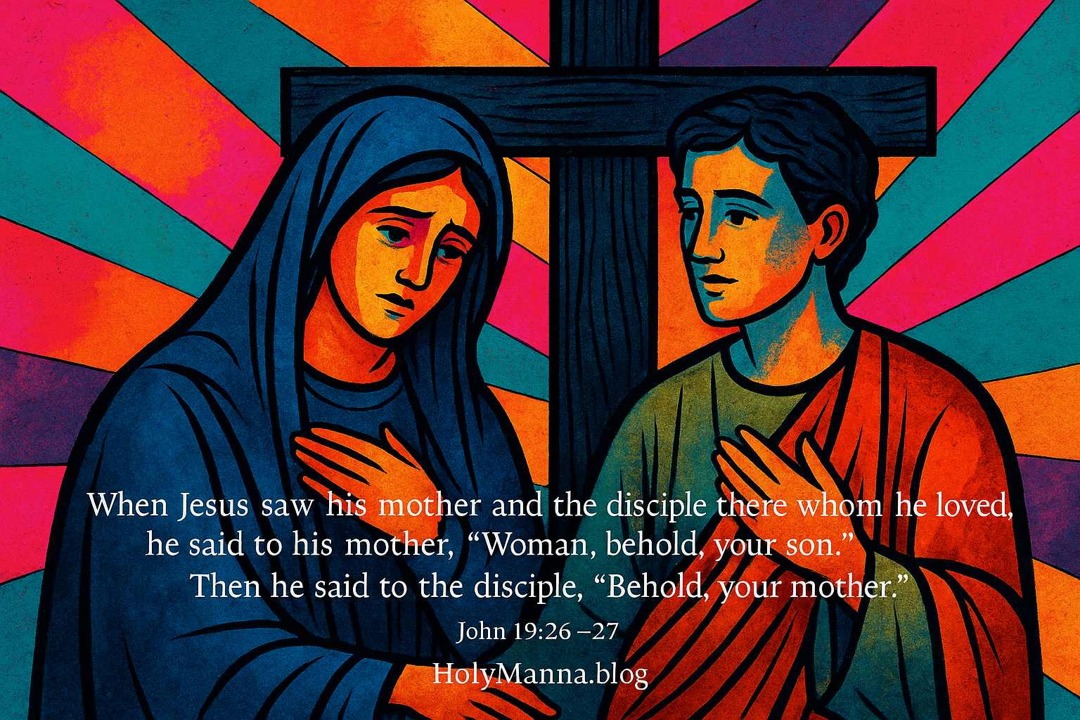 June 9, 2025 – Behold Your Mother in Today’s Mass Readings: Memorial of the Blessed Virgin Mary, Mother of the Church