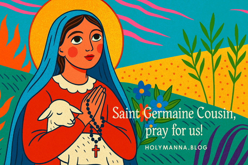 June 15th – Saint of the Day: Saint Germaine&nbsp;Cousin