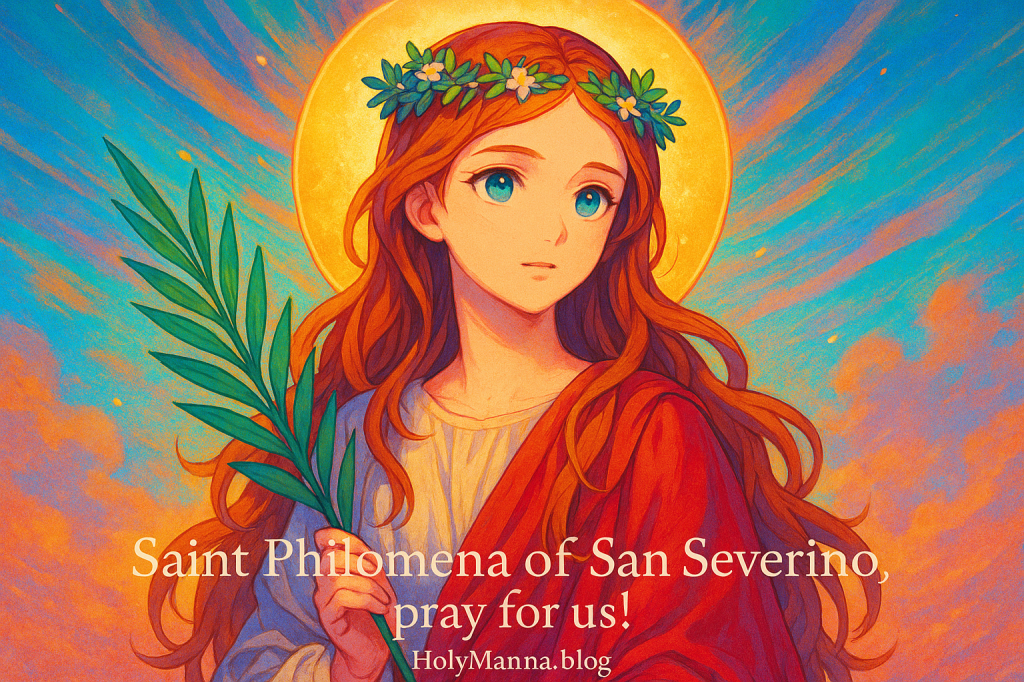 July 5th – Saint of the Day: Saint Philomena of San Severino,&nbsp;Martyr