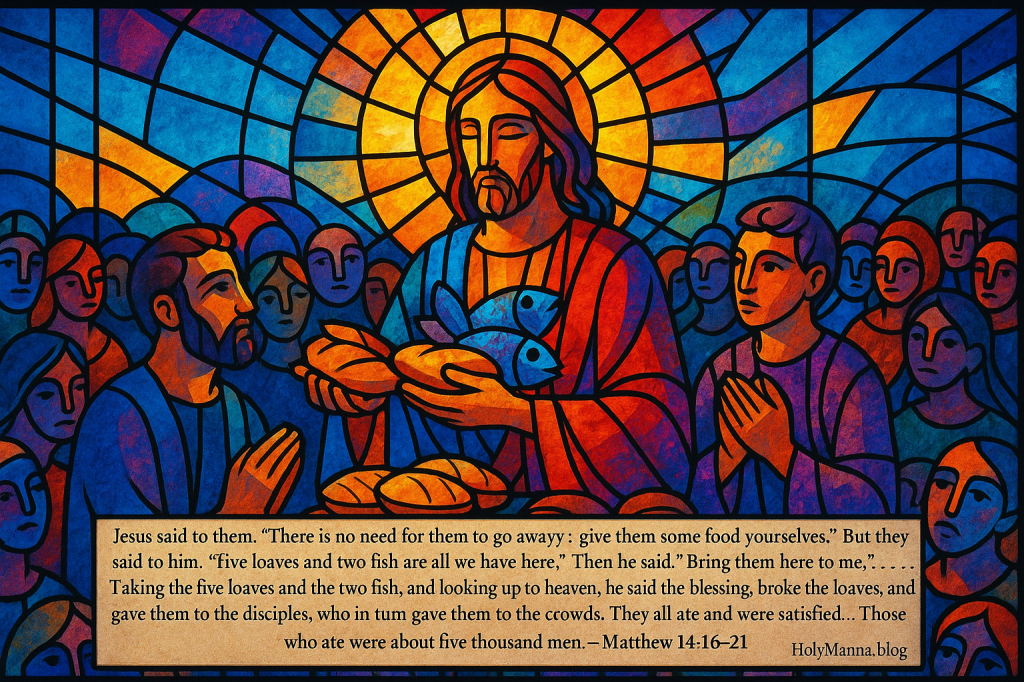 August 4, 2025 – God’s Provision & Human Weakness in Today’s Mass&nbsp;Readings