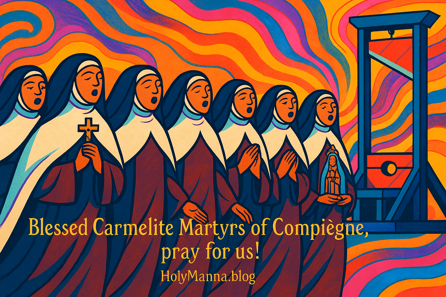 July 17th – Saint of the Day: The Blessed Carmelite Martyrs of&nbsp;Compiègne