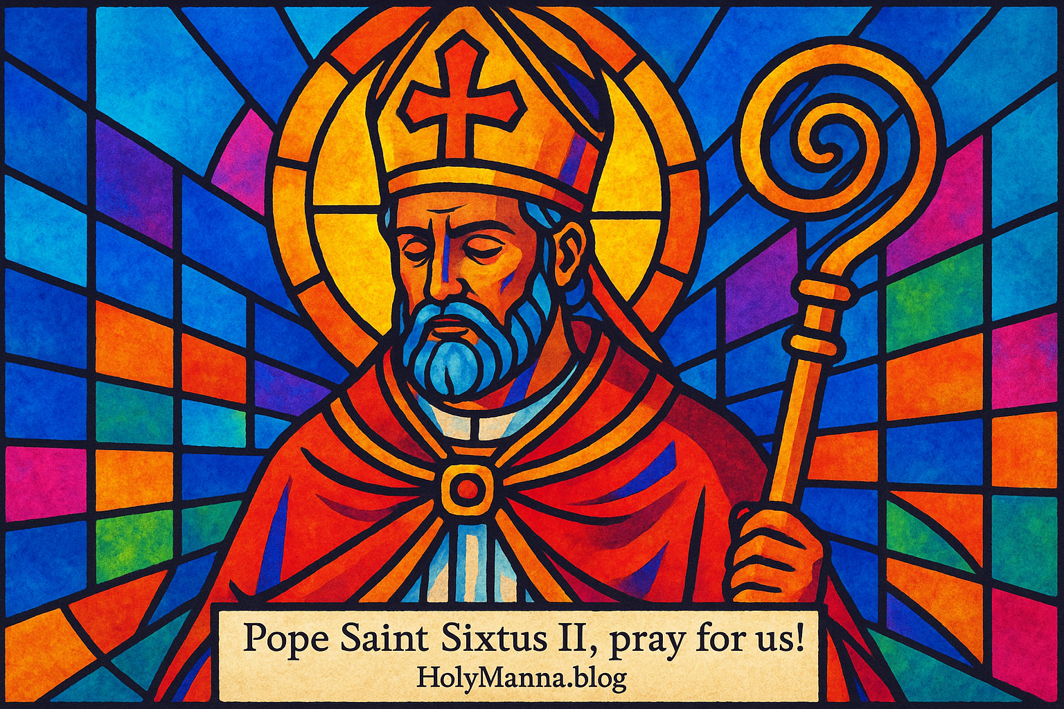 August 7th – Saint of the Day: Pope Saint Sixtus II, Martyr