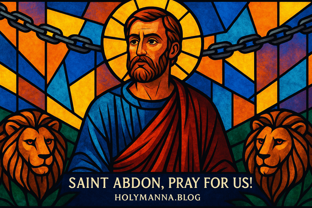 July 30th – Saint of the Day: Saint Abdon, Martyr
