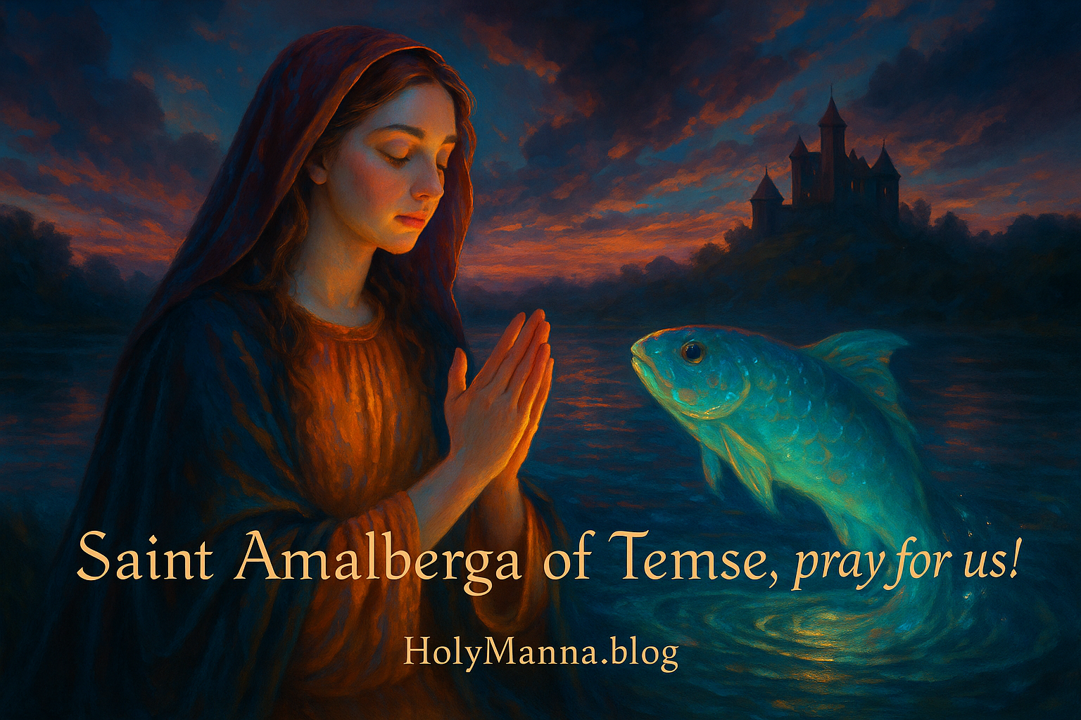 July 10th – Saint of the Day: Saint Amalberga of Temse, Virgin