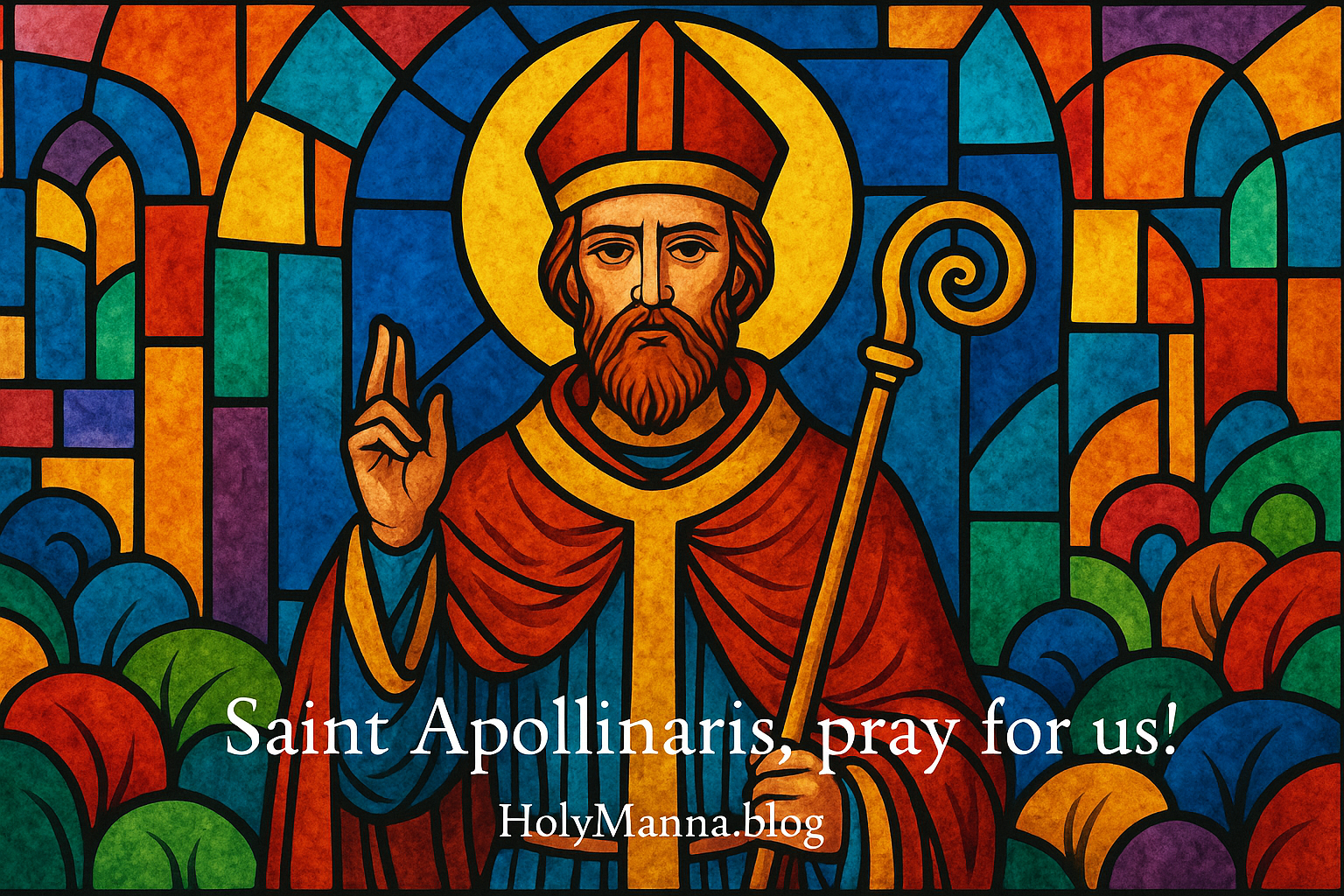 July 23rd – Saint of the Day: Saint Apollinaris, Bishop &&nbsp;Martyr