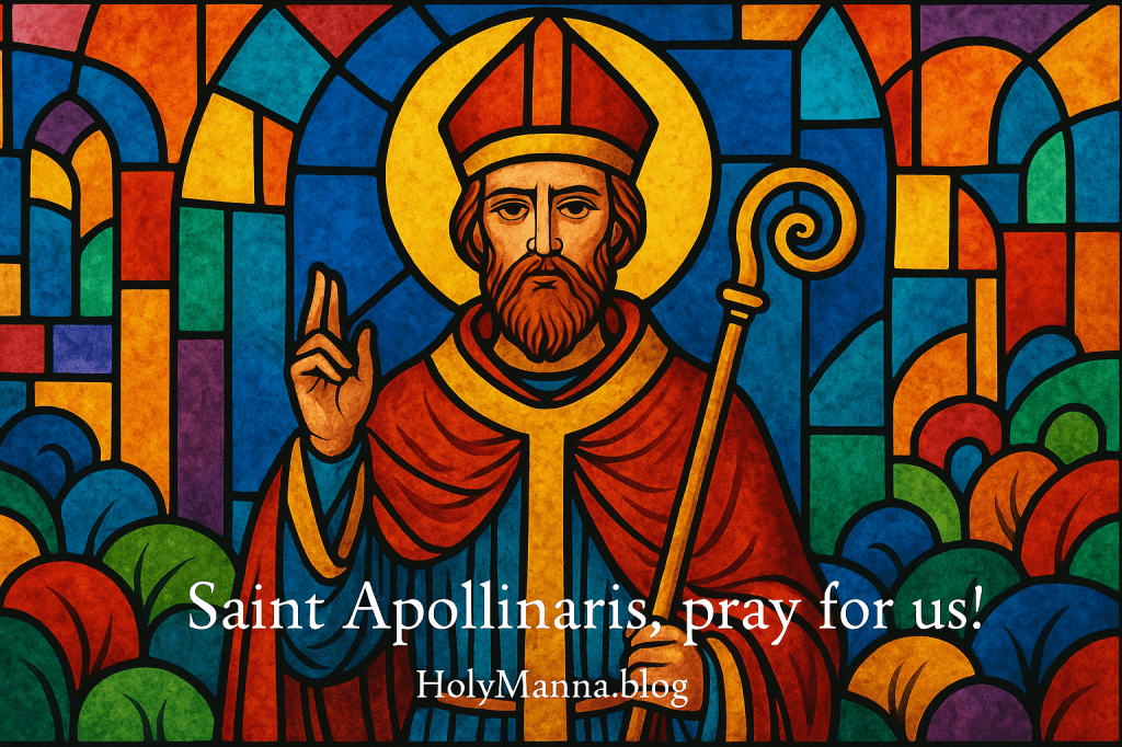 July 23rd – Saint of the Day: Saint Apollinaris, Bishop & Martyr