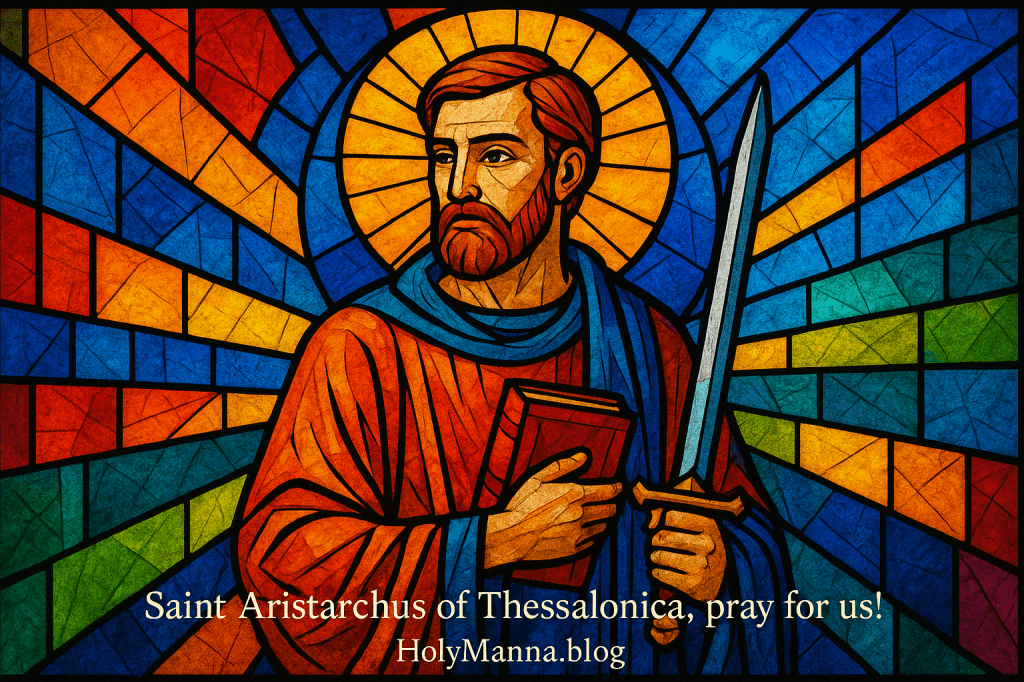 August 4th – Saint of the Day: Saint Aristarchus of Thessalonica, Bishop & Martyr